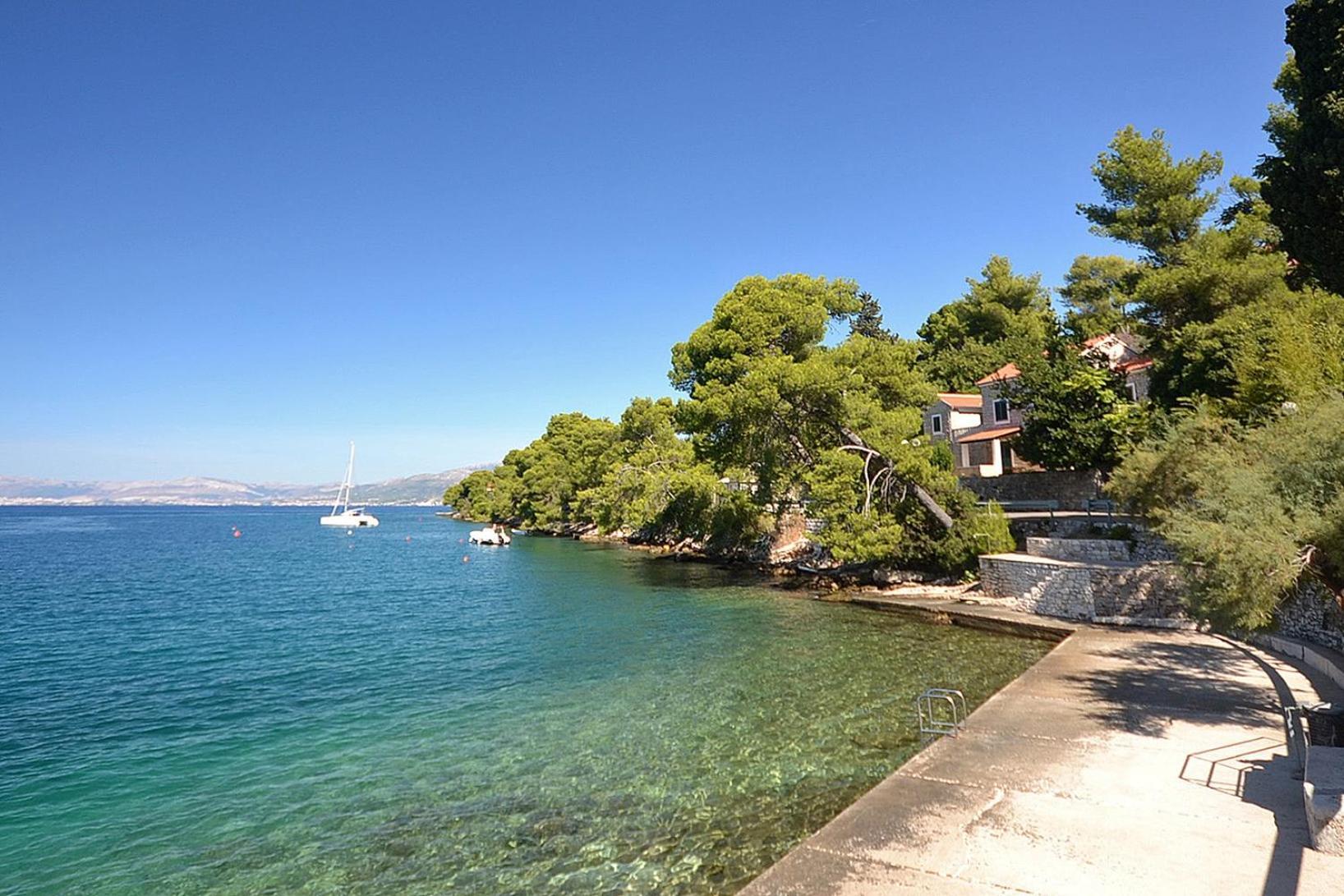 Apartments By The Sea Splitska, Brac - 2923 Postira Exteriér fotografie